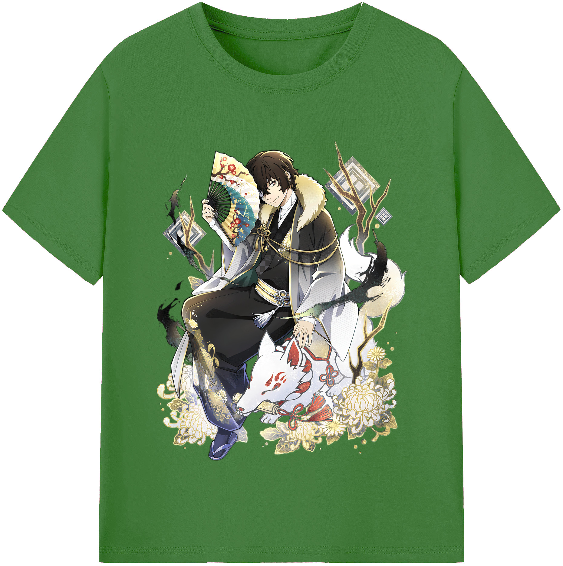 （画像用） 文豪ストレイドッグス Bungo Stray Dogs レディースカジュアルプリントTシャツ（綿100％）
